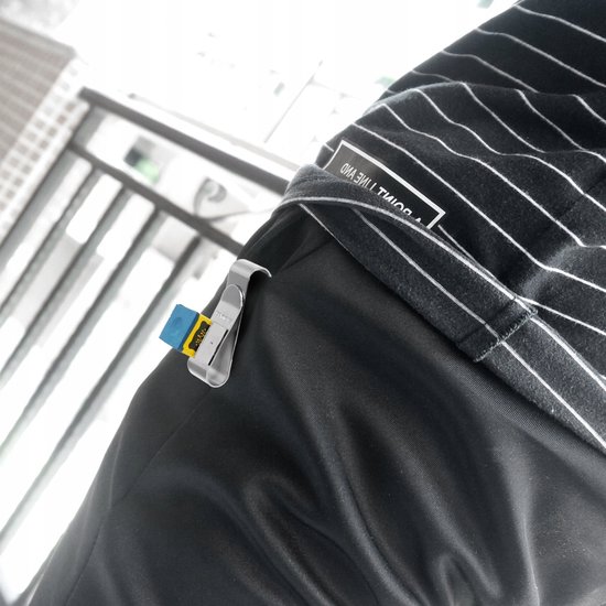 Biljartkrijthouder RVS met Magneet - Handig Accessoire — afbeelding 2
