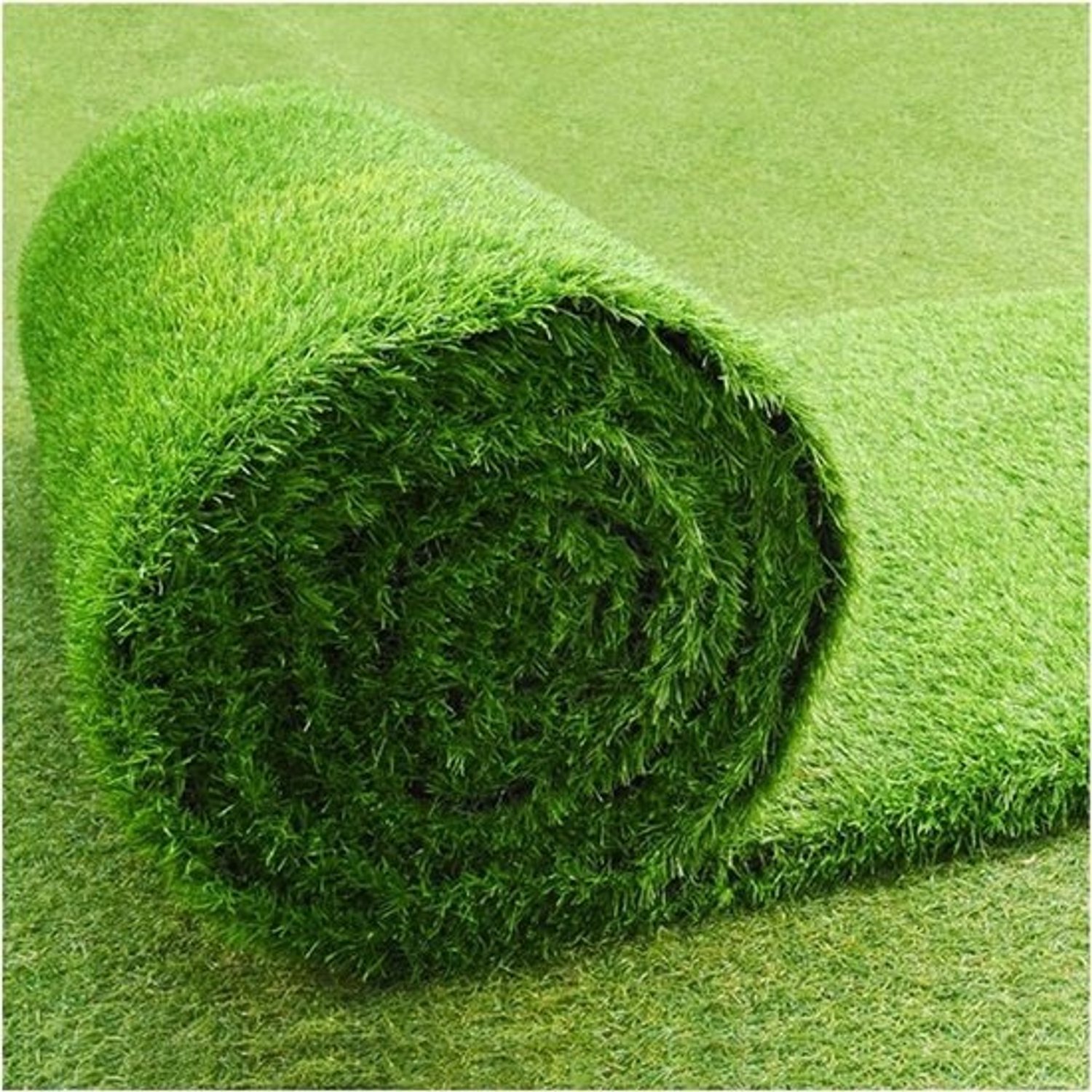 Kunstgras Tapijt - Nepgrasmat Gazon - Tuin Decoratie - Realistisch Uiterlijk - 2 x 4m - Groen