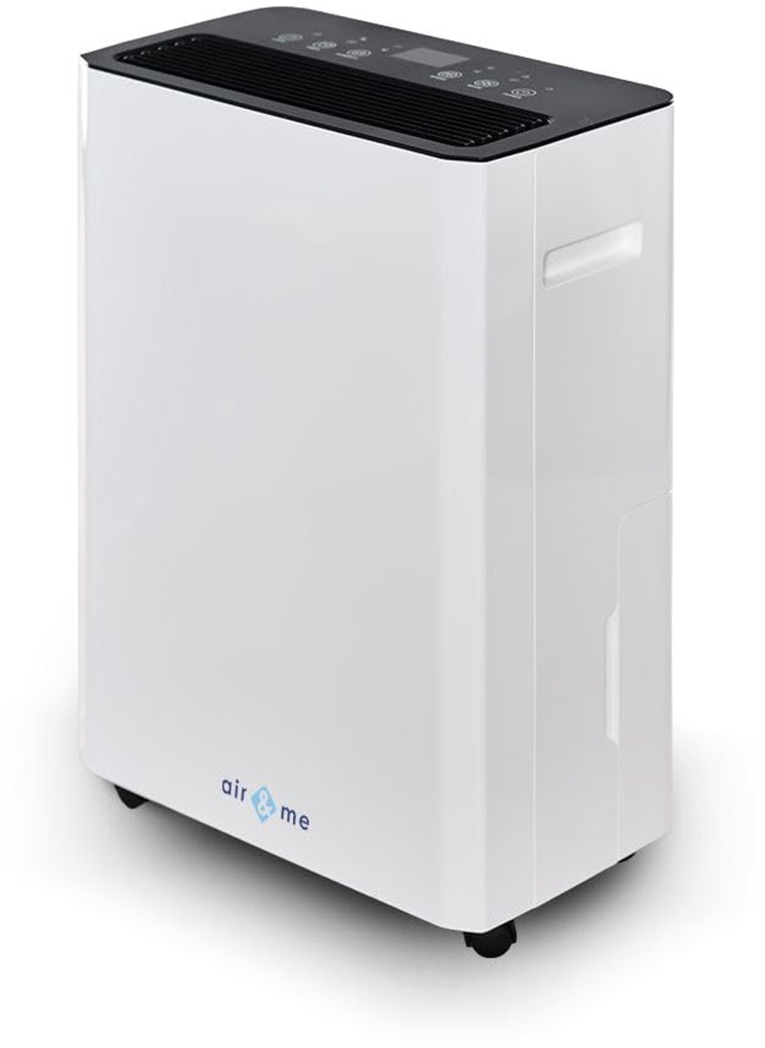 Luchtontvochtiger Compressor - 12 Liter Per Dag Capaciteit - 40 M² Geschikt - Wit - Compact En Stil