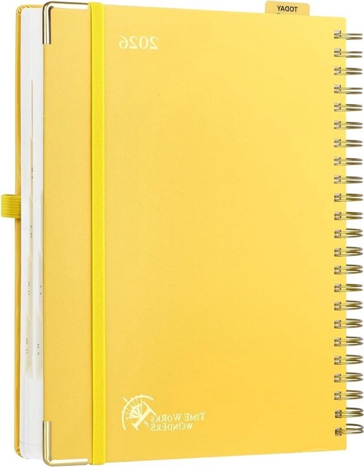 Dagplanner 2026 A4 - Agenda 2026 Jaarplanner - Tijd Beheer - Eén Pagina Per Dag - 21.8 x 30.4 cm