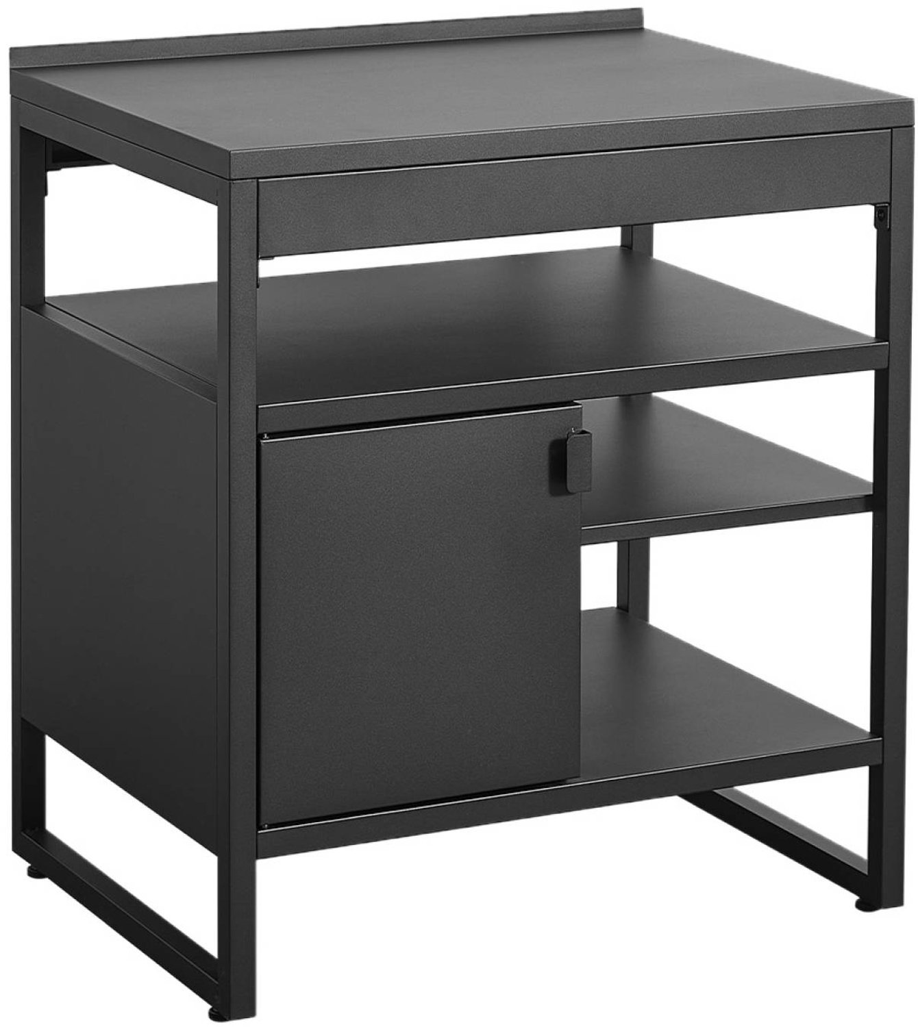 sweeek - Stalen buitenkeukenmodule 1 deur 3 planken l80cm - kea