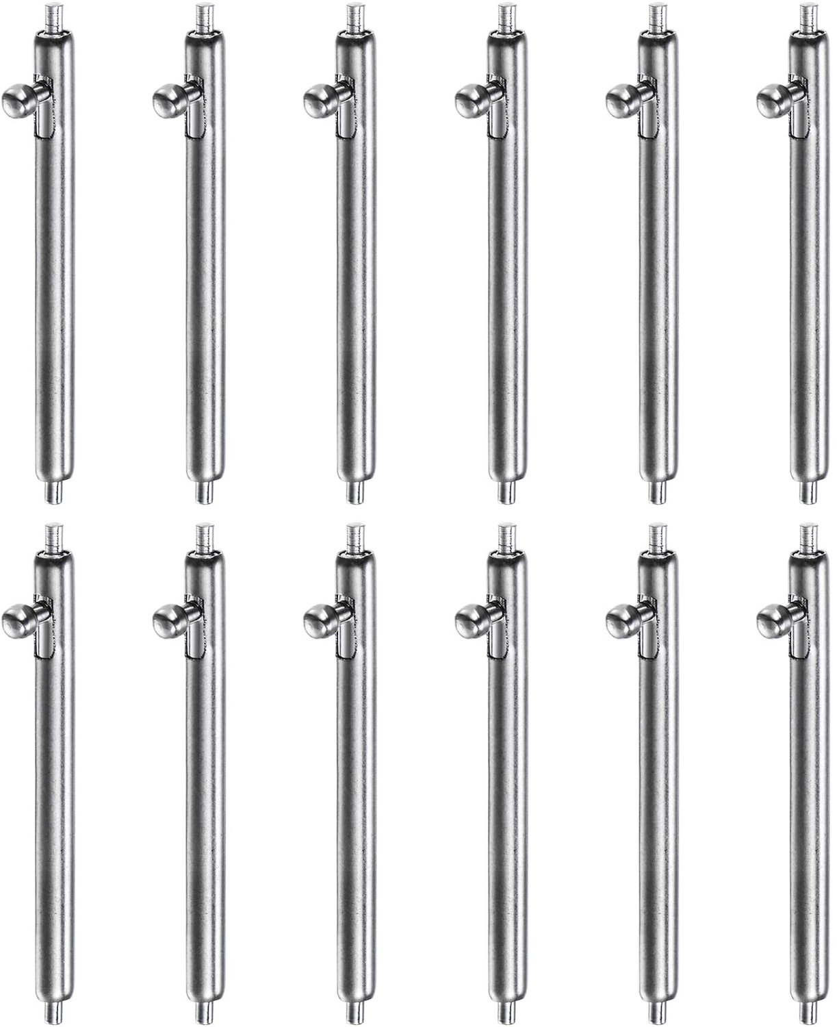 QUARKZMAN 12 stuks 20 mm veerpennen met snelsluiting reservepennen - ShopVlot