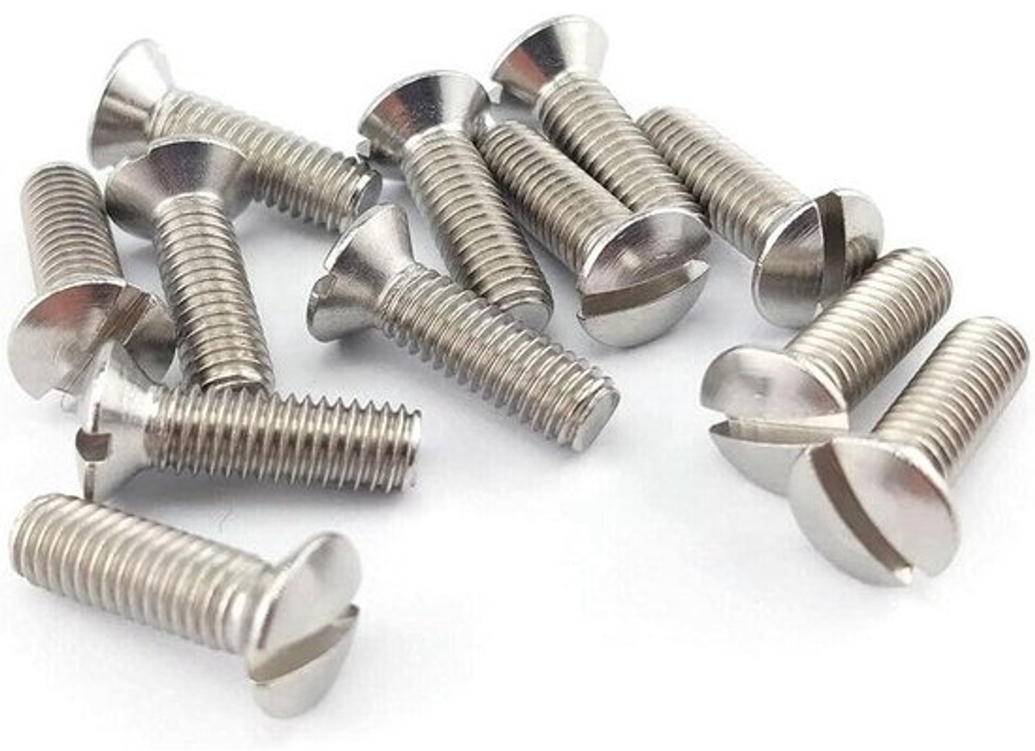 Verhoogde Schroeven - Machine Schroeven - Bevestigen van onderdelen - Roestvrij staal A2 - M6x35 - Zilverkleurig