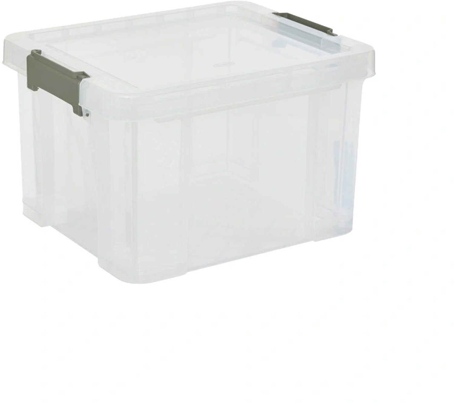 5Five® Stevige opbergbox 35 liter Five® - Heavy Duty - Transparant - Stapelbaar | Heavy Duty | Met deksel