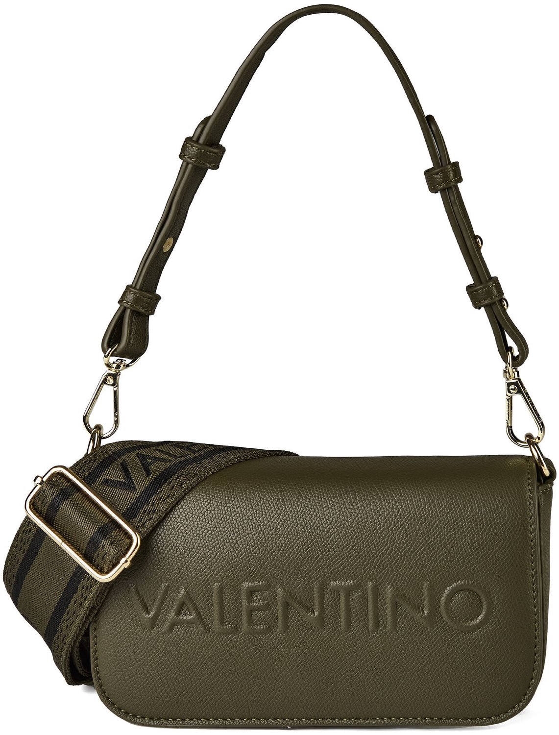 VALENTINO schoudertas Bianka Re Flap Bag Verde Militare olijfgroen