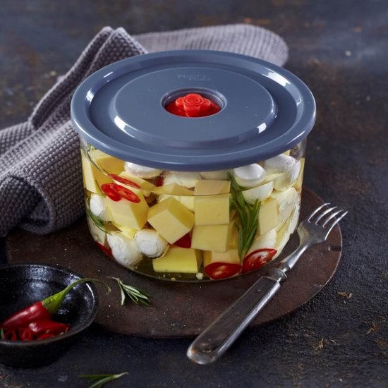 Luchtdicht deksel met ventiel - 1 liter - Borosilicaatglas — afbeelding 5