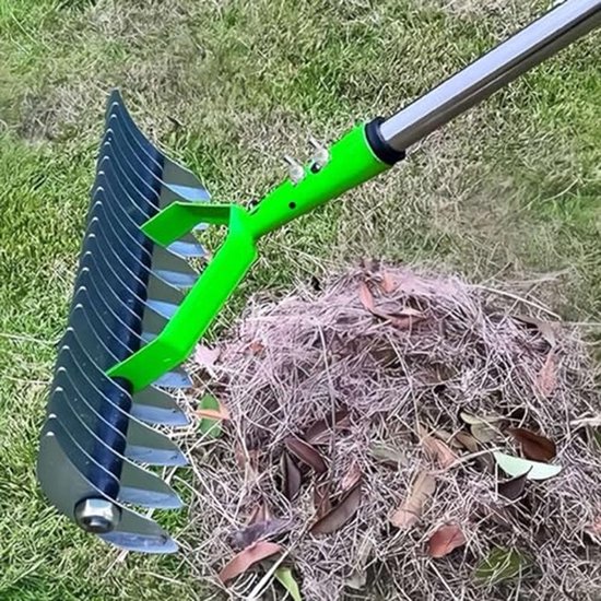 Hark voor het Verwijderen van Dood Gras met Antislip Handgreep — afbeelding 3
