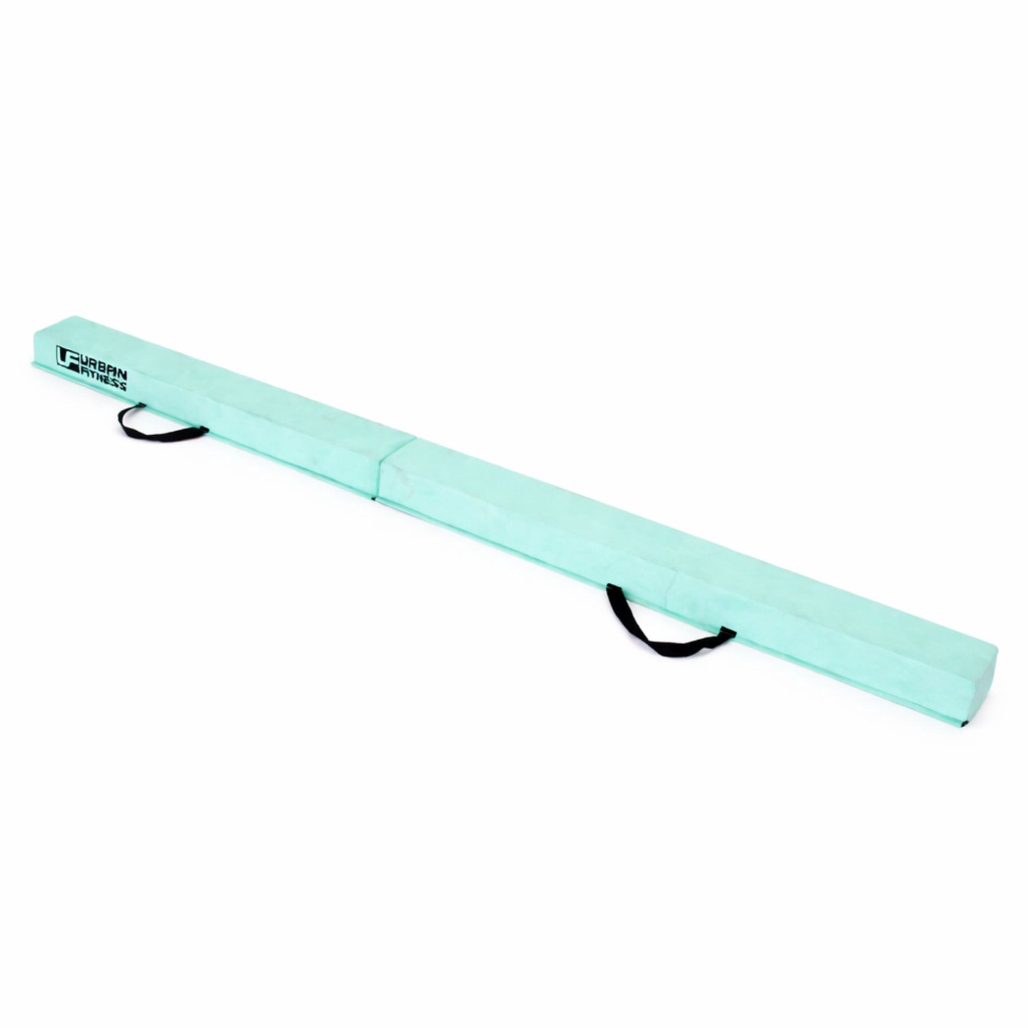 Urban Fitness Gymnastics Folding Balance Beam - Mint Green - 240cm x 15cm x 6.5cm.