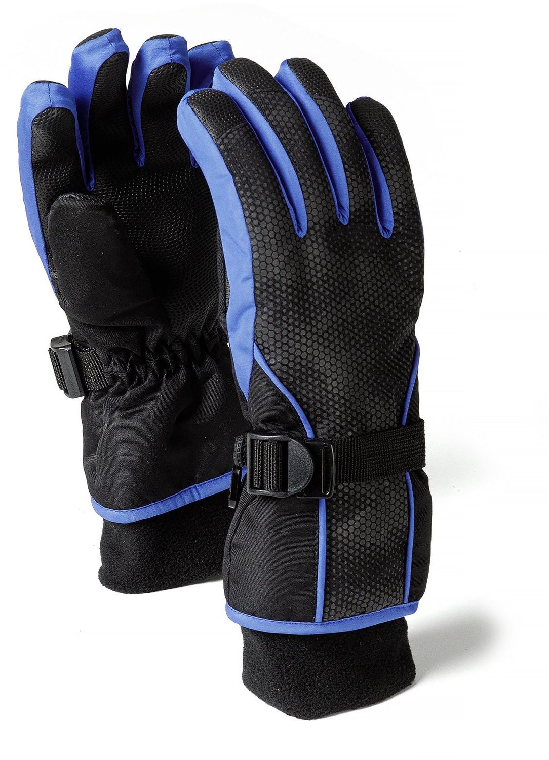 Minoti skihandschoenen kind – gewatteerd – gesp aan de pols – en Zwart
