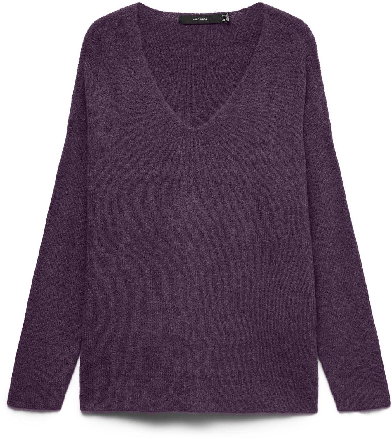 Vero Moda Vmcrewefie S V-neck Bouse Sweet Grape | Paars | Maat: L