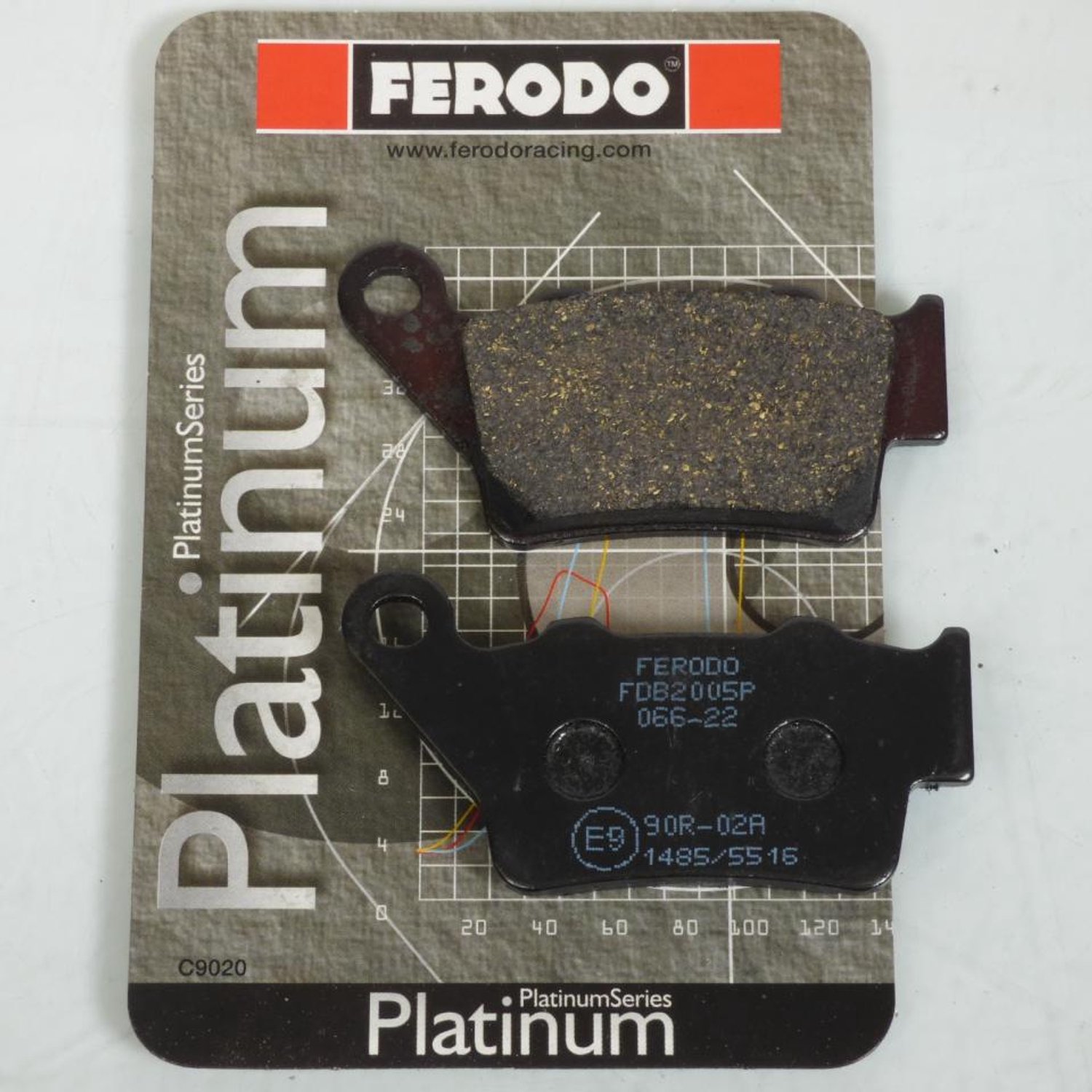 Remblokken Ferodo voor Motor 294 400 27461 2024 tot 2025 achteraan Nieuw