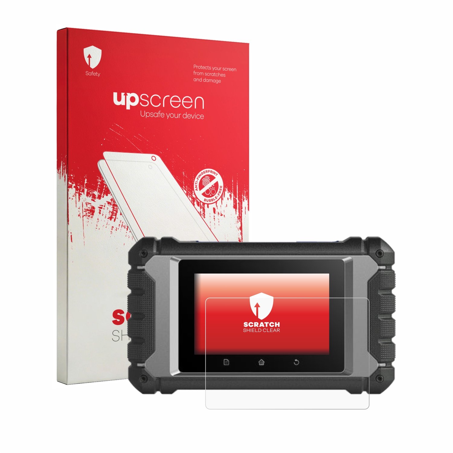 upscreen - Screenprotector voor Topdon ArtiDiag EU - Folie Beschermfolie transparant