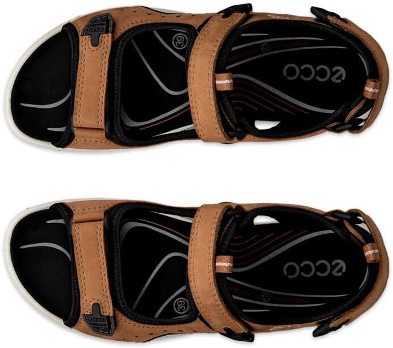 ECCO Yucatan Plus W Sandalen Comfort & Duurzaamheid Bruin