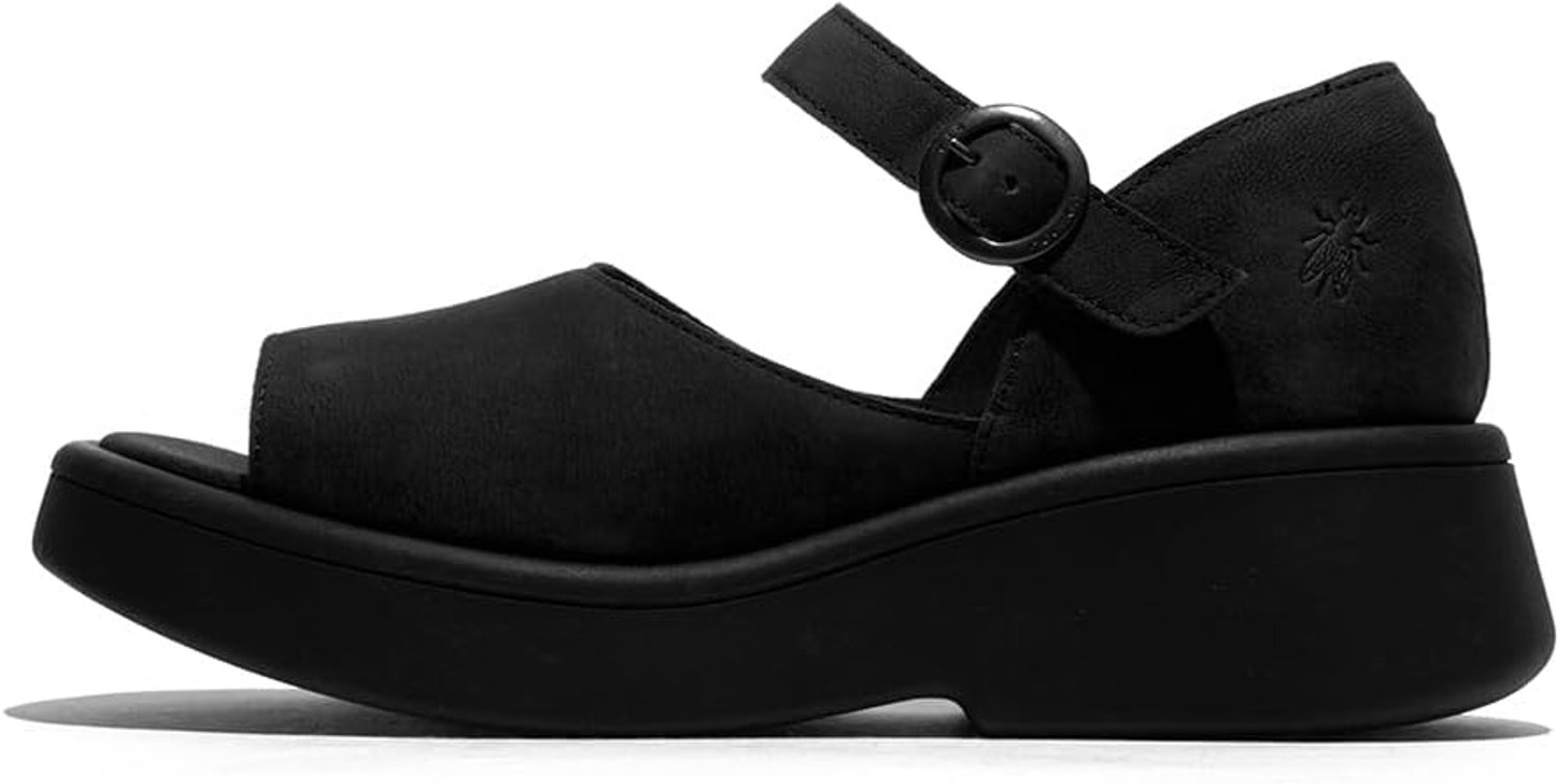FLY London Muxi204fly Dames Sandalen Zwart