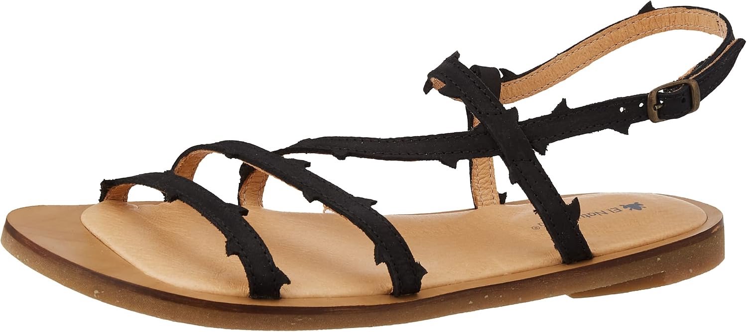 El Naturalista N5193 Tulip Dames Sandalen Zwart