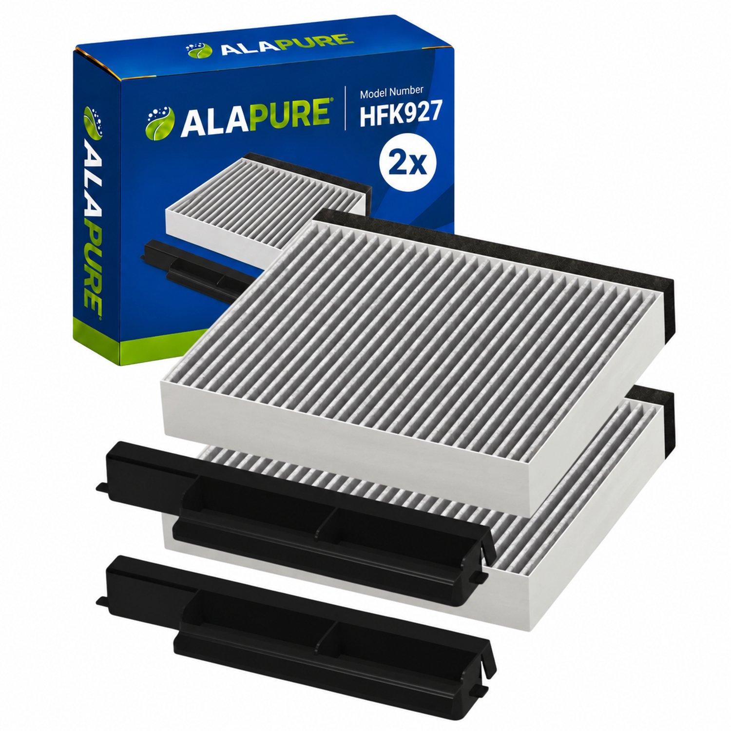2x CleanAir Koolstoffilter voor Neff 17006795 / Z51DXA0X0