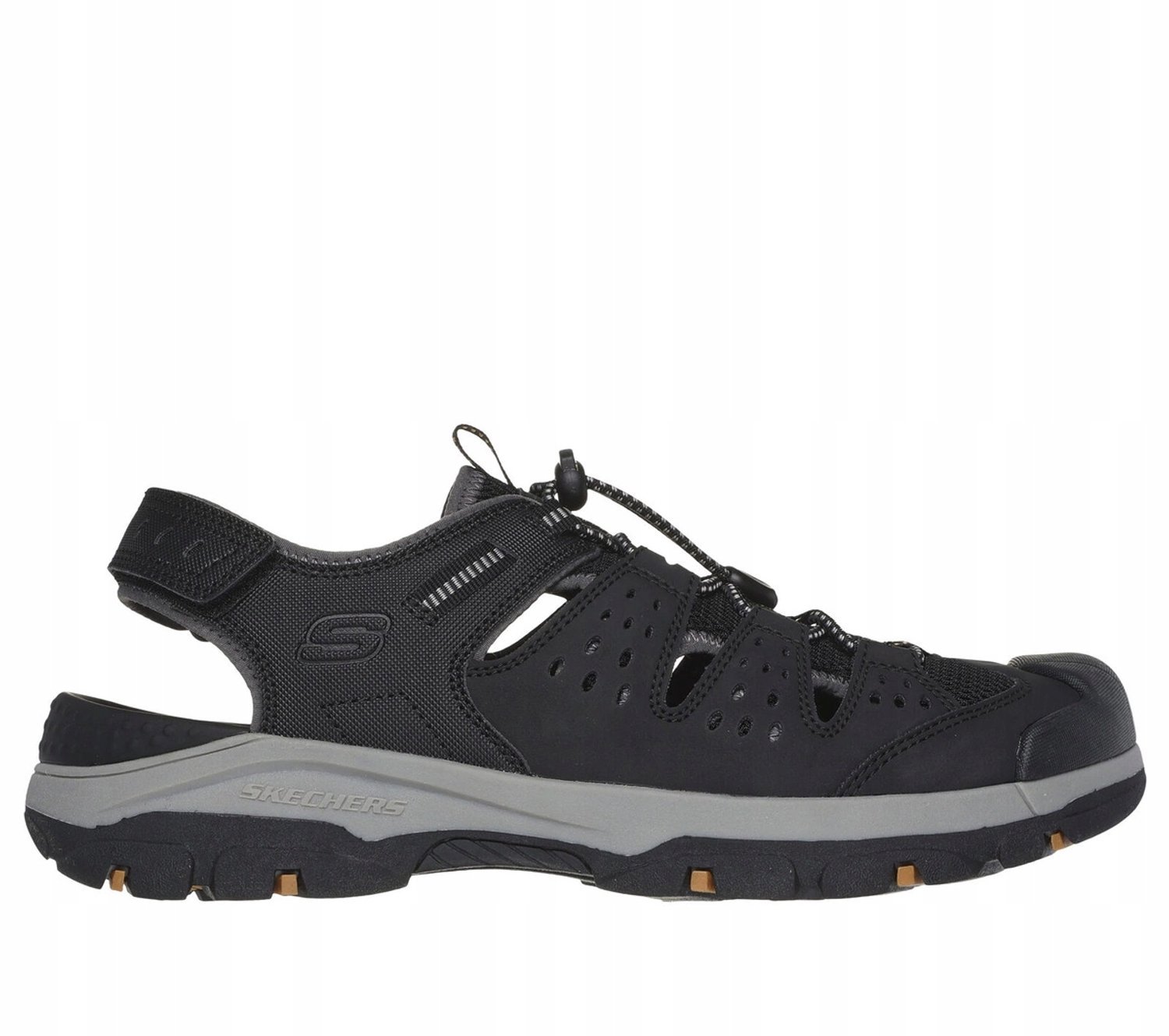 Skechers Heren Sandalen Relaxed Fit 205113 BLK Zwart