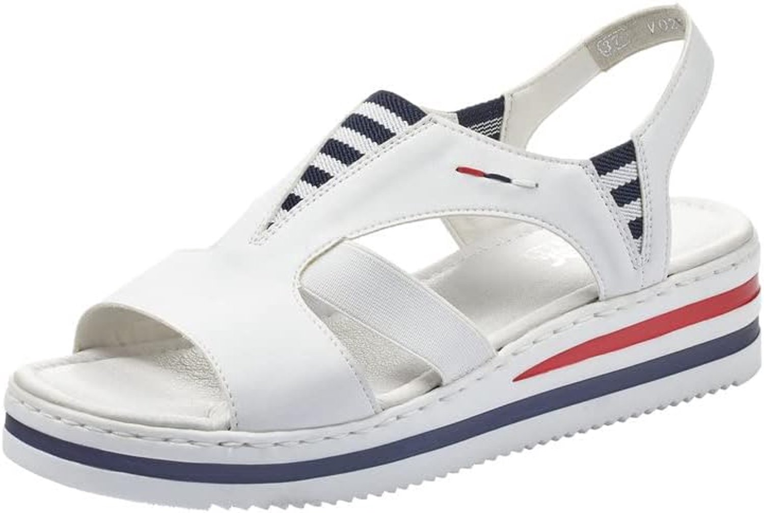 Rieker Dames Sandalen V02Y5 Stijlvol en Comfortabel Wit