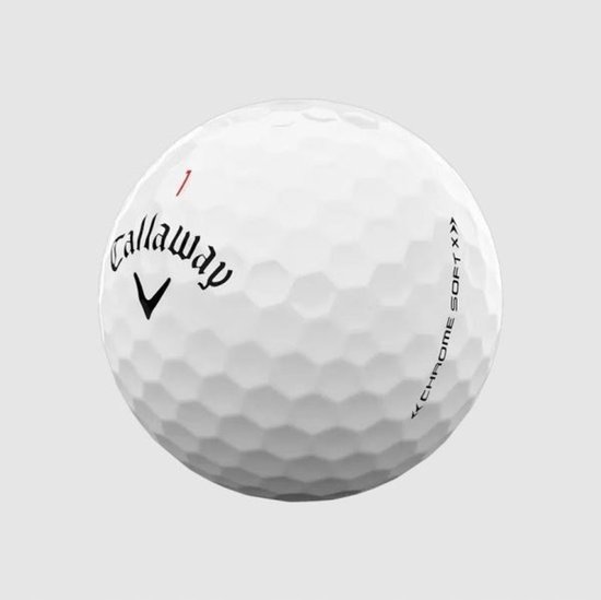 Callaway Chrome Soft X Golfballen Wit - 3 Stuks — afbeelding 2
