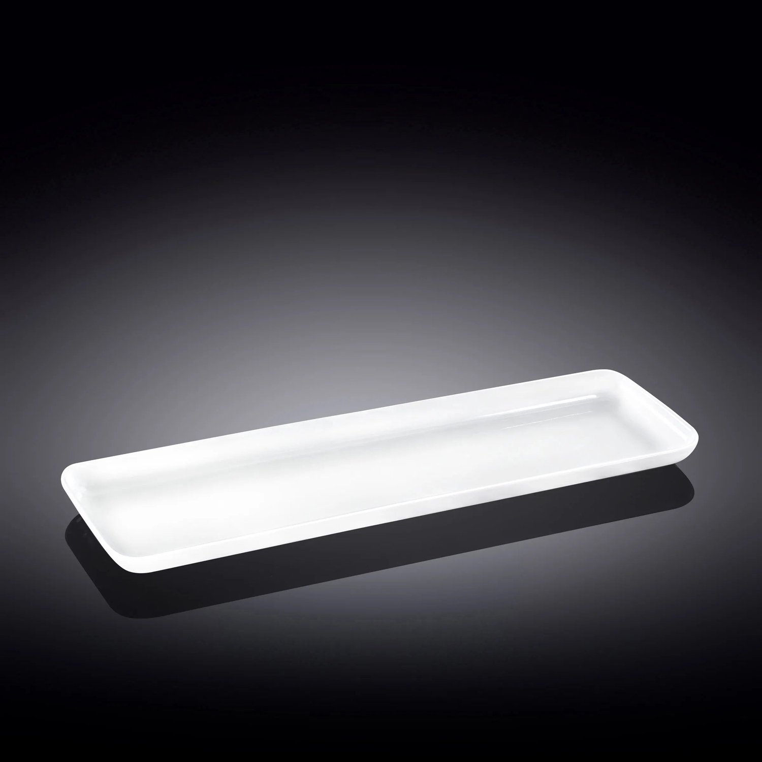 Wilmax porseleinen serveerblad 39x13 cm, wit WL-992673/A
