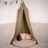 lilimaus Bedhemel - luifel kinderkamer - 100% katoen mousseline - hemel voor babybed, kinderbed of knuffelhoek - babykamer decoratie - cadeau voor meisjes en jongens