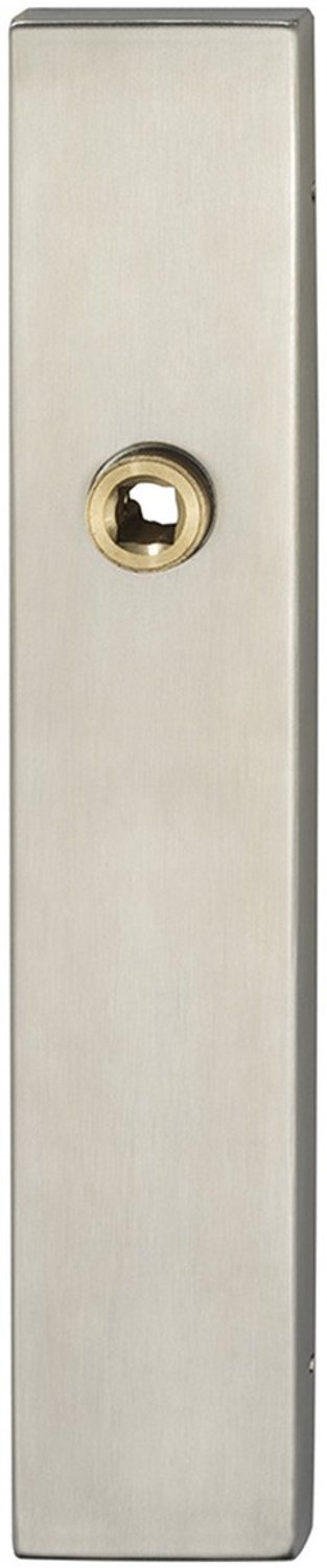 Impresso schild blind RVS - 41 x 226 mm - Set van 2