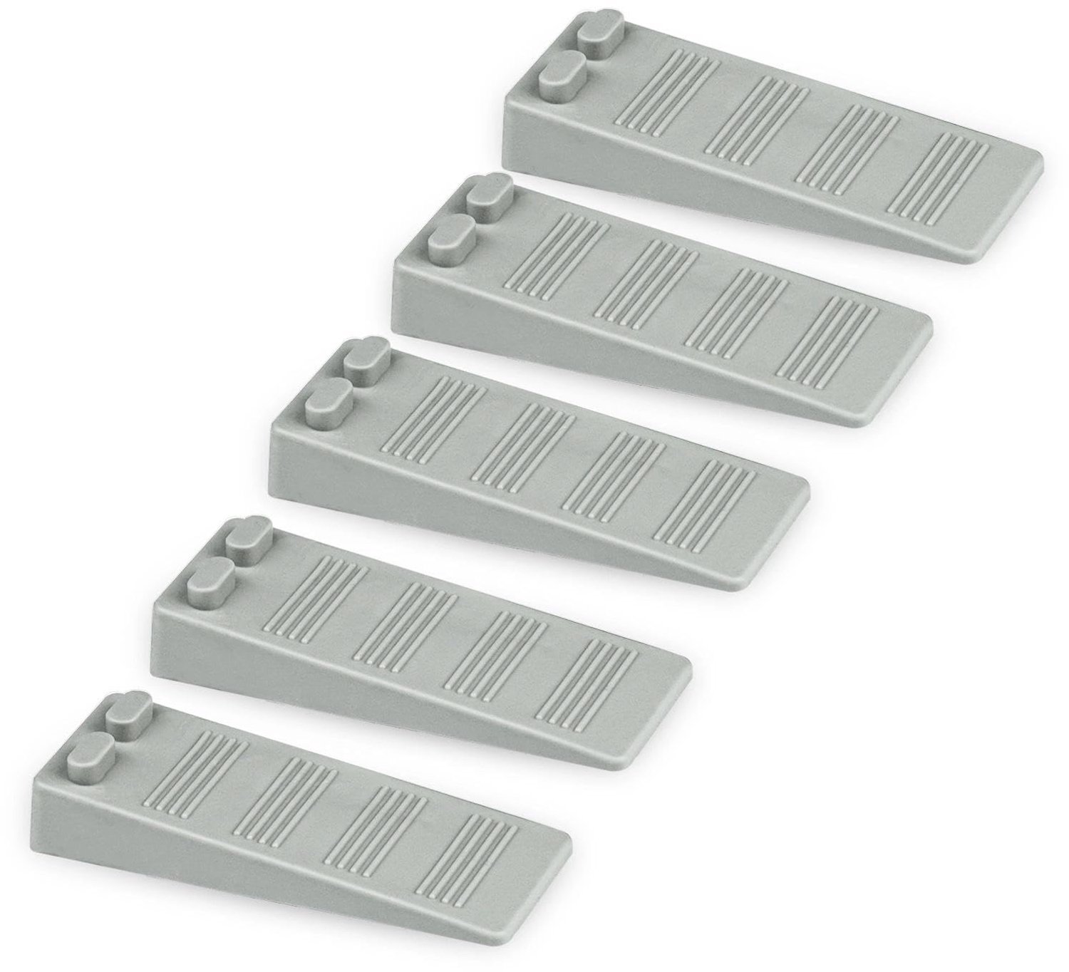 Deurstopper 5 stuks - hoogte verstelbaar - antislip - vloer- en wandbescherming - ServiceTopper