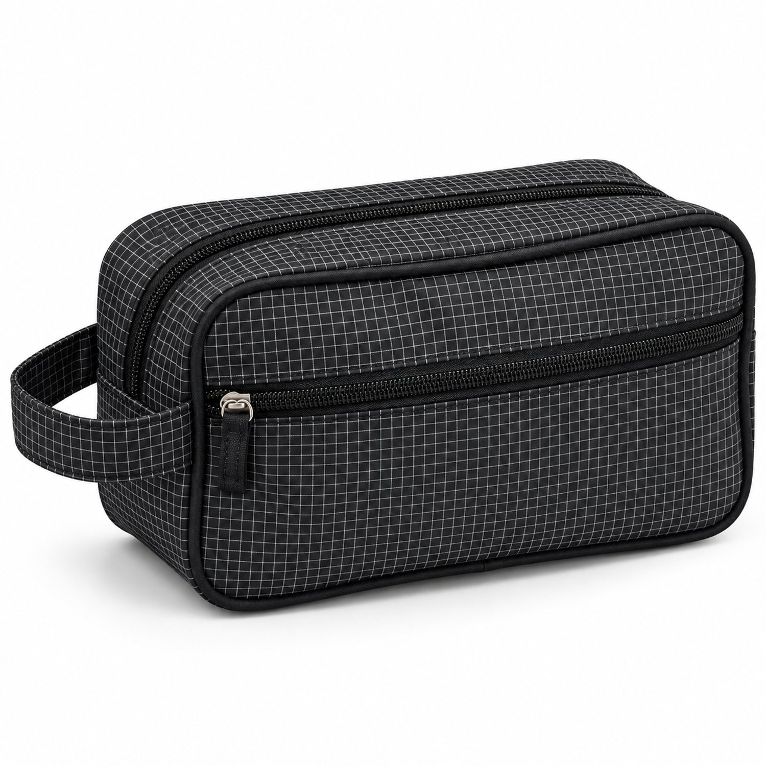 Toilettas - Rojafit - Boxy Holdall toilettas - Zwart/Grijs- afmeting 28 x 10 x 15 cm