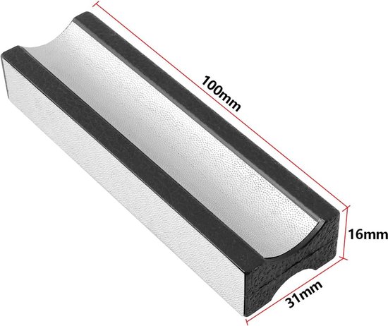 Pool cue tips shaper 100x31x16mm - multifunctioneel - voor 9mm tot 13mm keuen - snel repareren - ServiceTopper — afbeelding 3