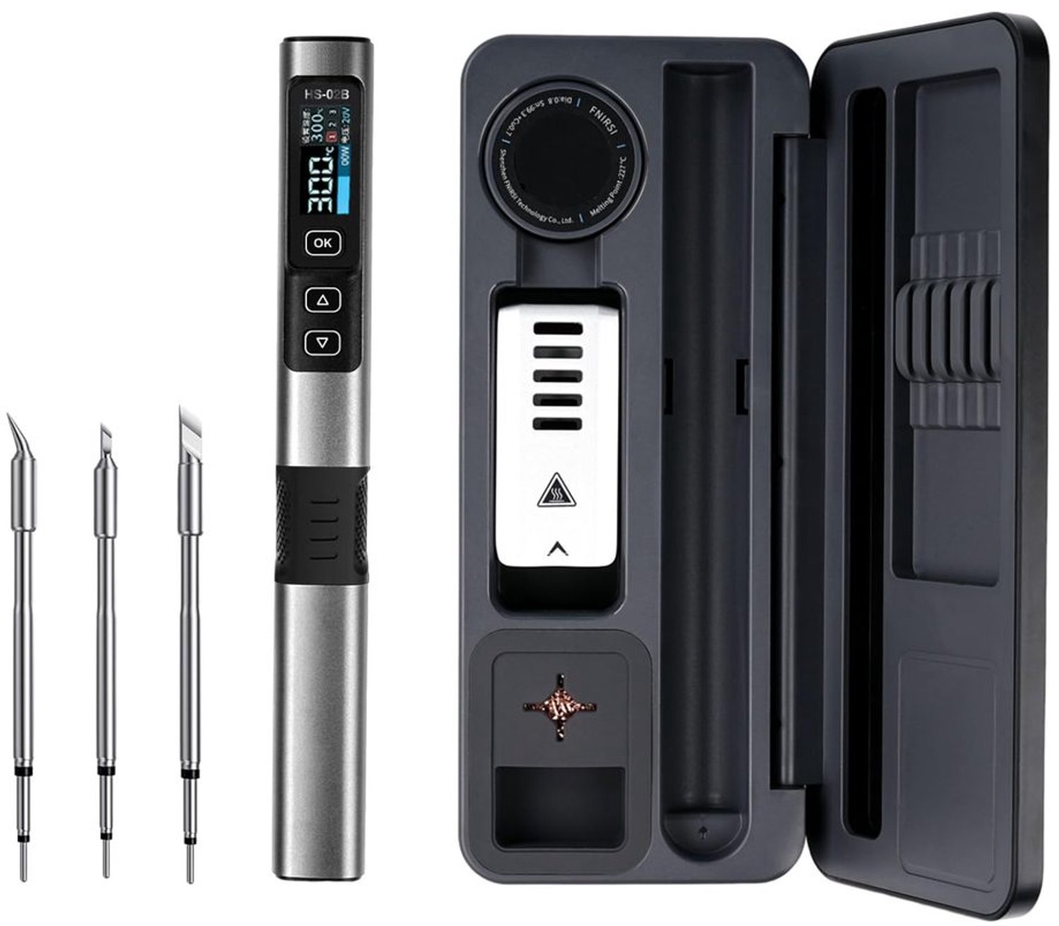 100W USB-C Soldering Iron met 3 Temperatuurinstellingen