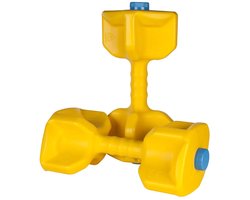 Leisis Dual Dumbbell Geel
