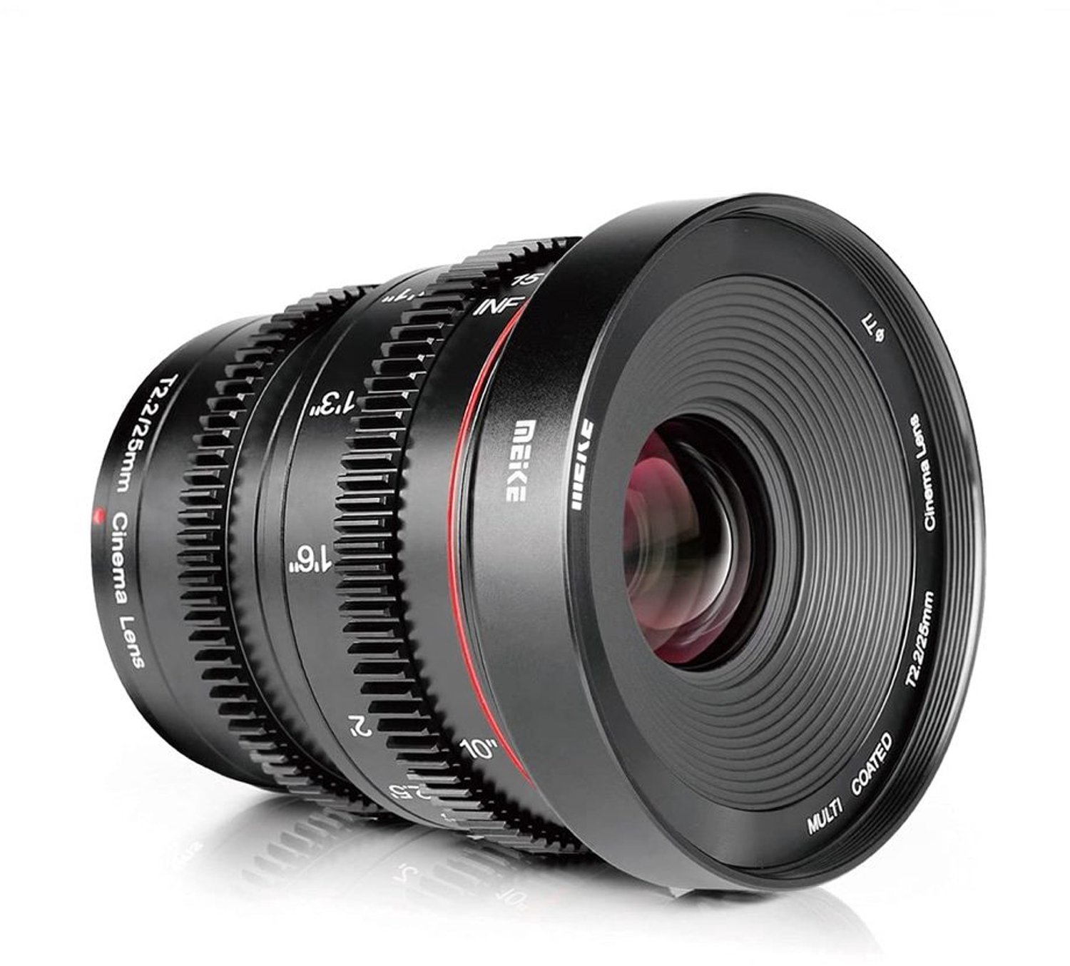 25mm T2.2 Handmatige Focus Prime Mini Cinema Lens voor Micro Four Thirds