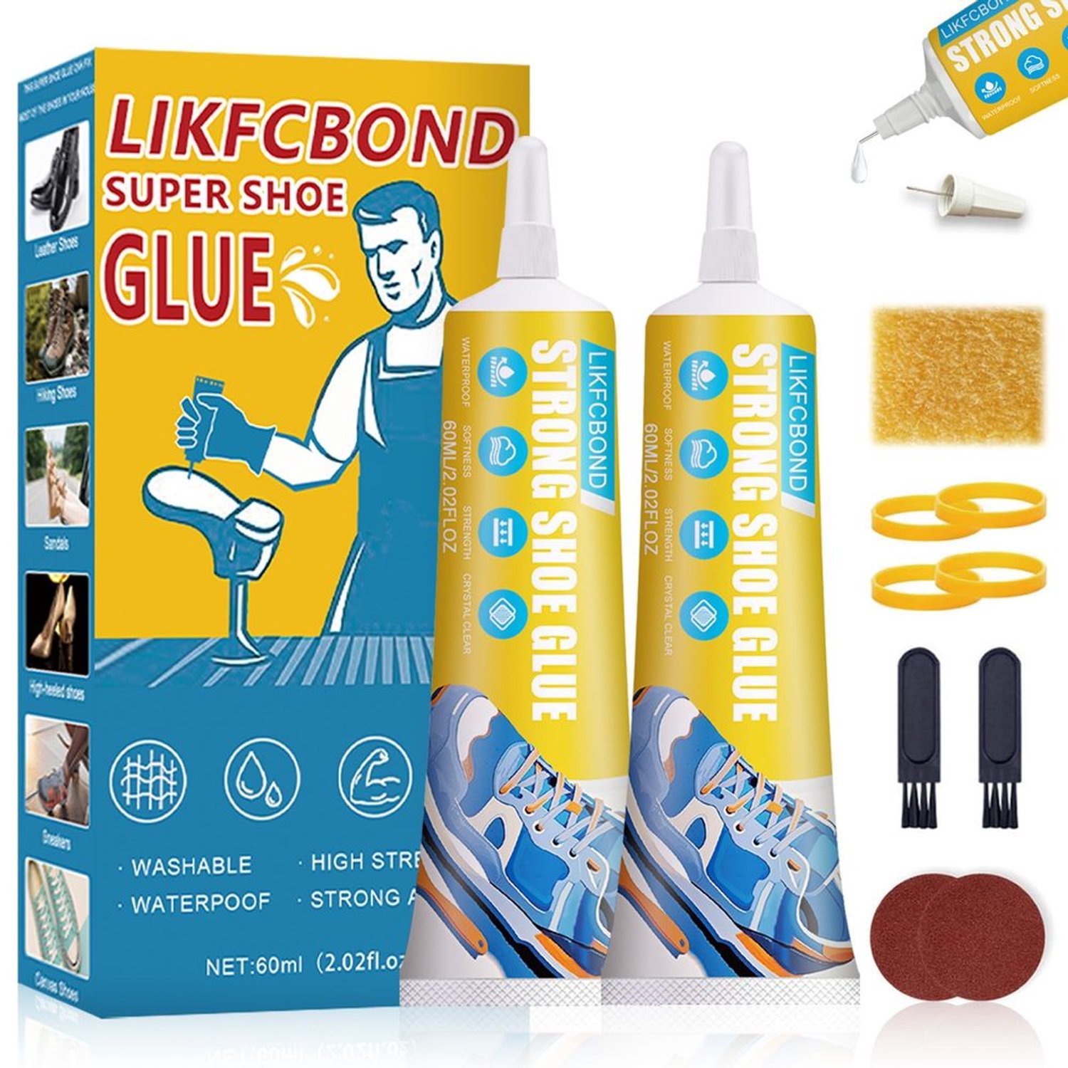 Professionele Lijm voor Schoenreparatie, 120ML