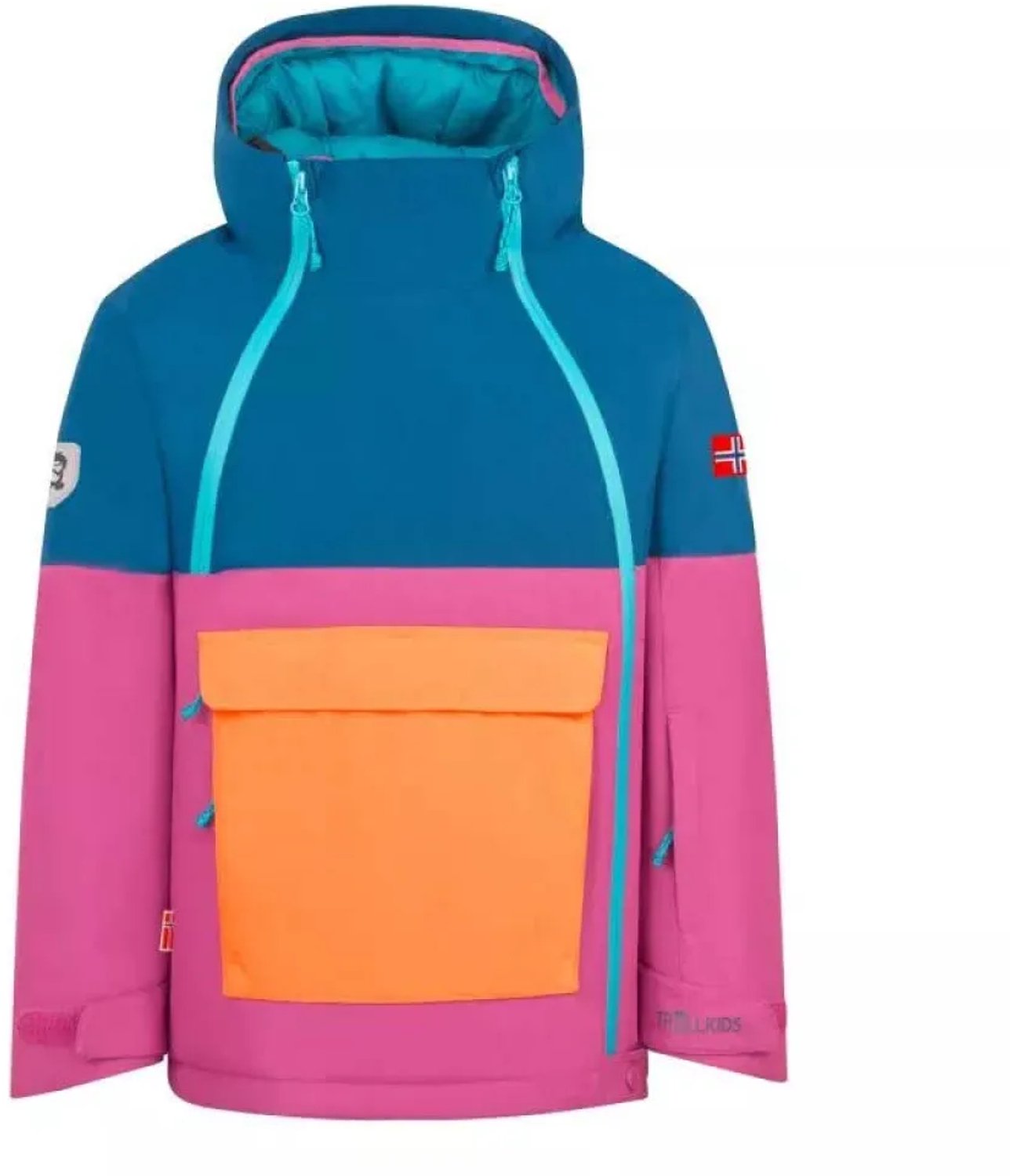 Trollkids Eikedalen Jas cm Kinderen Blauw