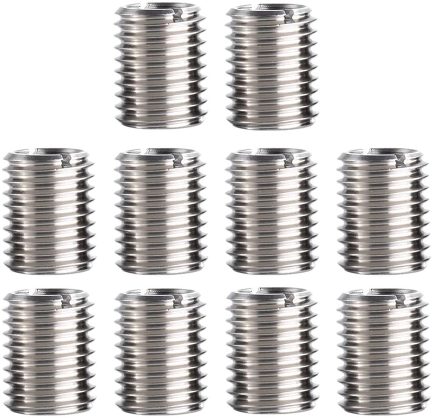 Set van 10 M10 naar M8 Draad Inserts van RVS