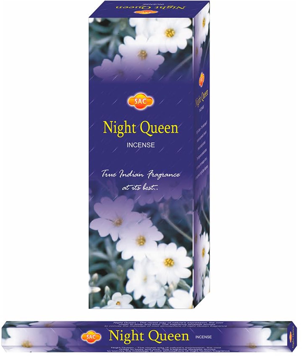Wierook Koningin van de Nacht - Doos met 6 Kokers