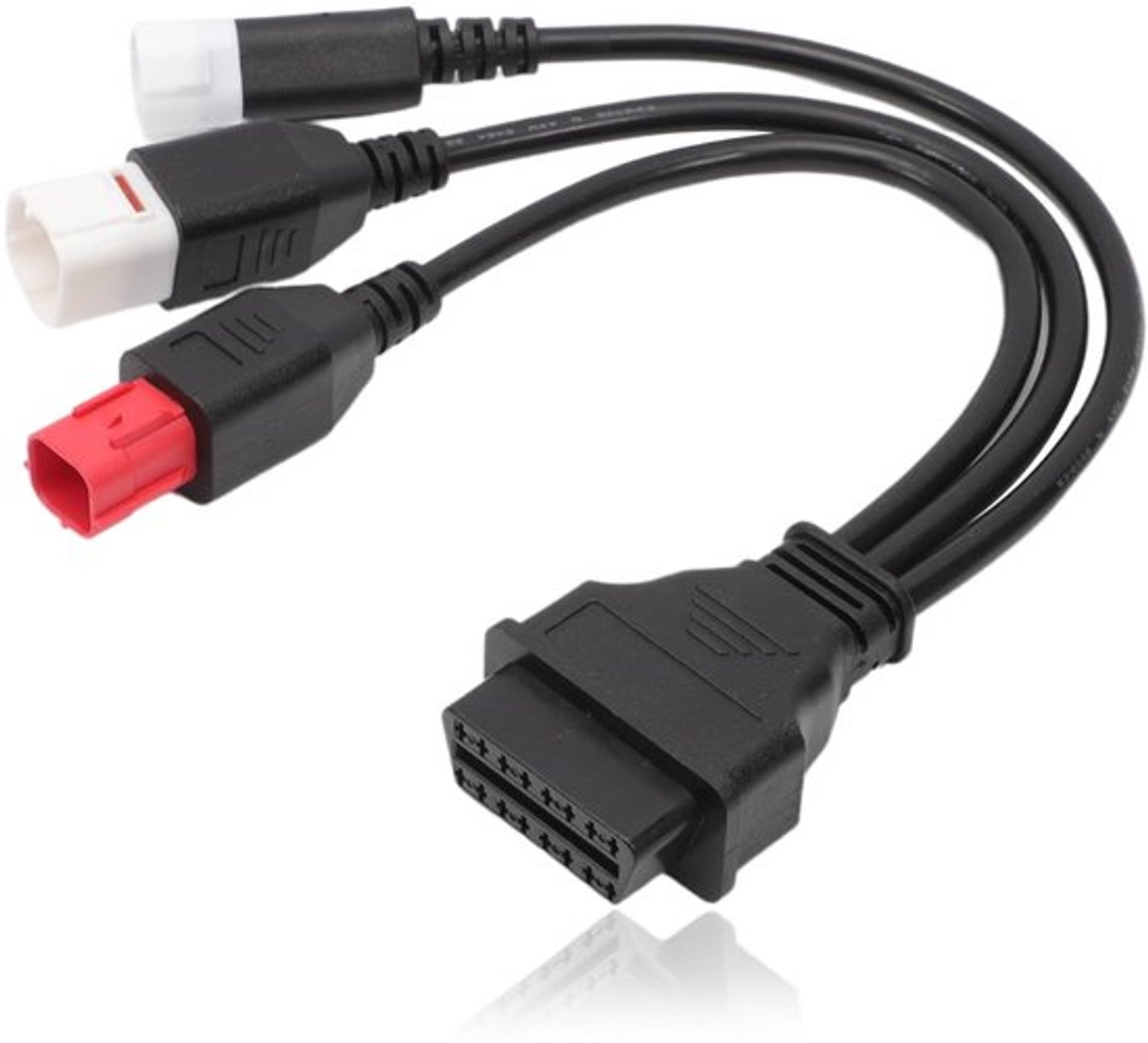 OBD2 diagnosekabel 3 4 6-pins adapterkabel voor Moto aansluiting foutdetectie