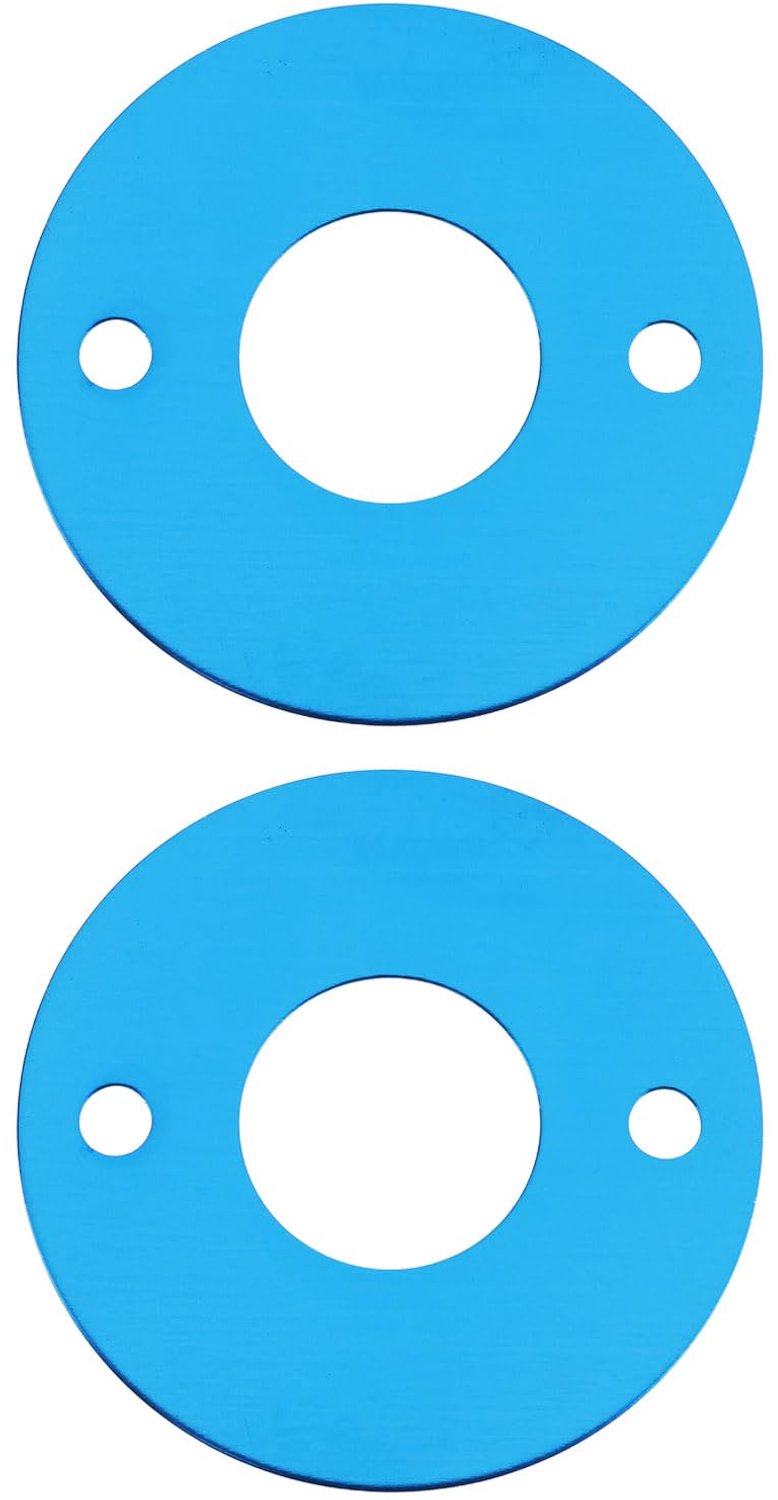 2 Stuks Aluminium Motor Plaat - Compatibel met Tam-iya Type 540 TT01 TT02 M07 M08 TA02