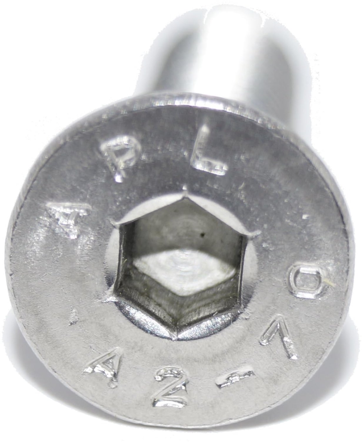 Verzonken schroeven M5x100 - 6 stuks, roestvrij staal A2, hexagonale aansluiting