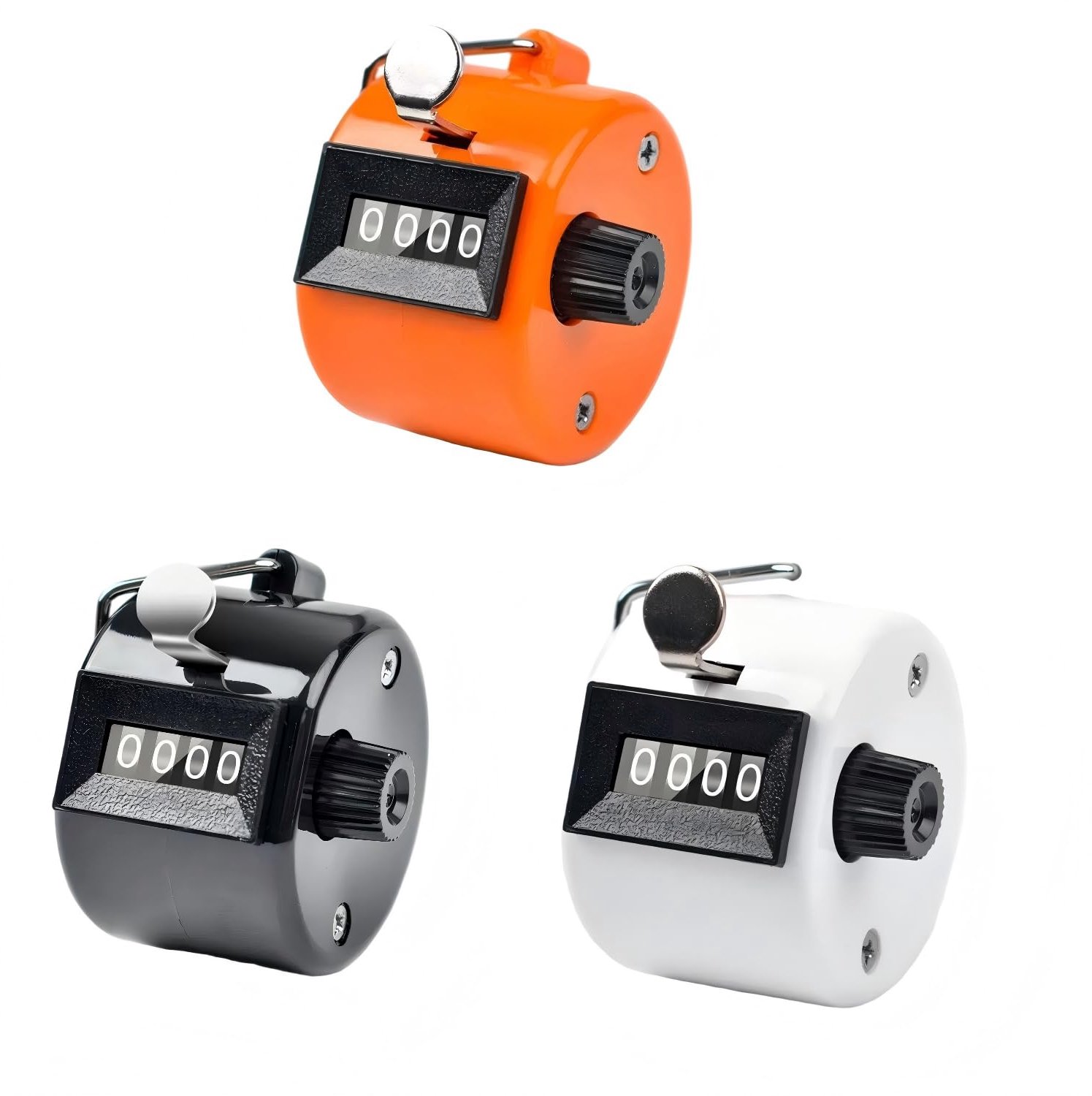 Set van 3 Mechanische Handtellers in Diverse Kleuren