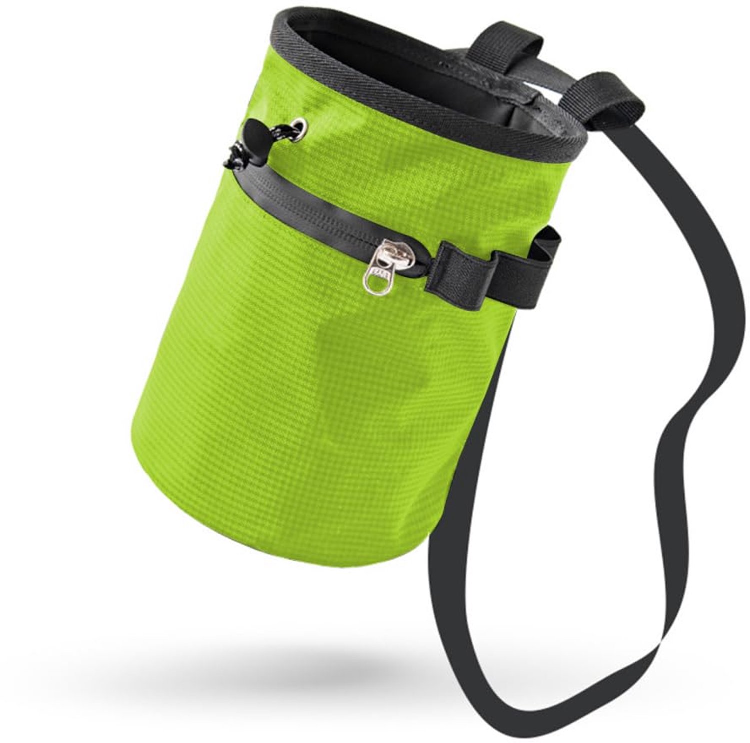 Chalk Bag voor Klimmen - 420D Ripstop Oxford Stof met Trekkoord en Verstelbare Band