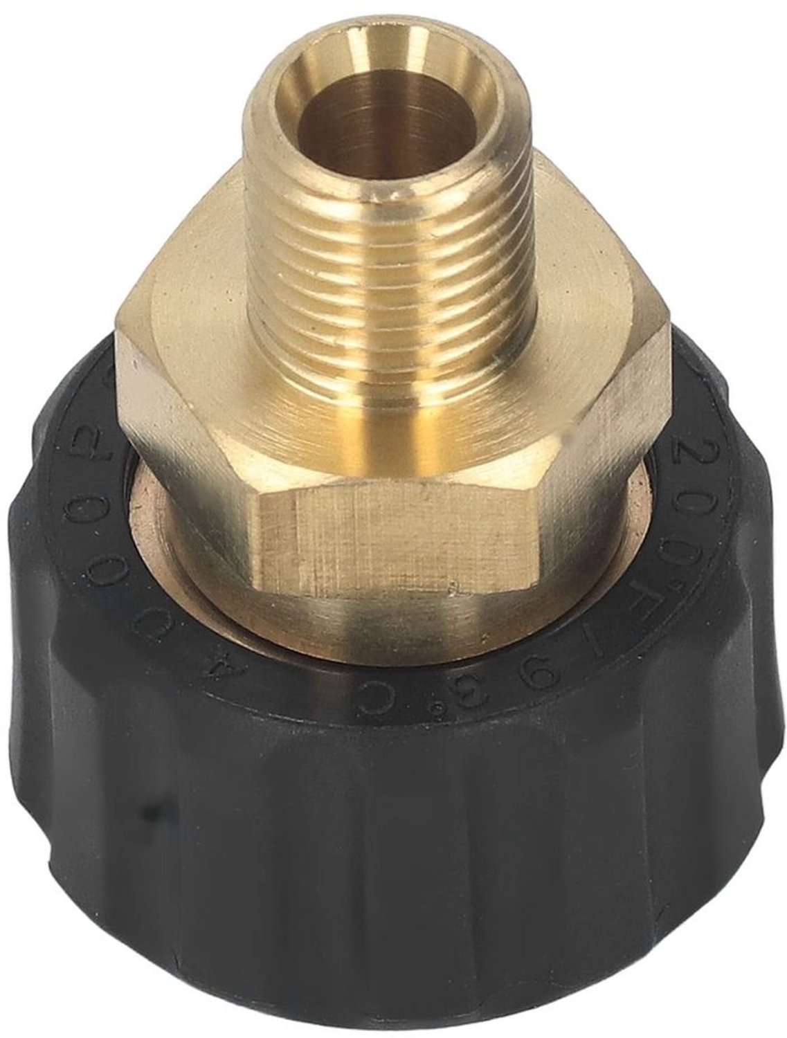 Drukafdeling Adapter Messing Rubber voor Drukwas Systemen