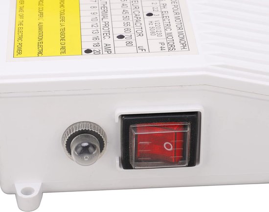 Deep Well Pomp Control Box, dompelpompbesturing 2,2 kW 70 uf 20 A huishoudelijk glad roestvrij staal, sterk voor thuis (#2), Mechanische aandrijving — afbeelding 5
