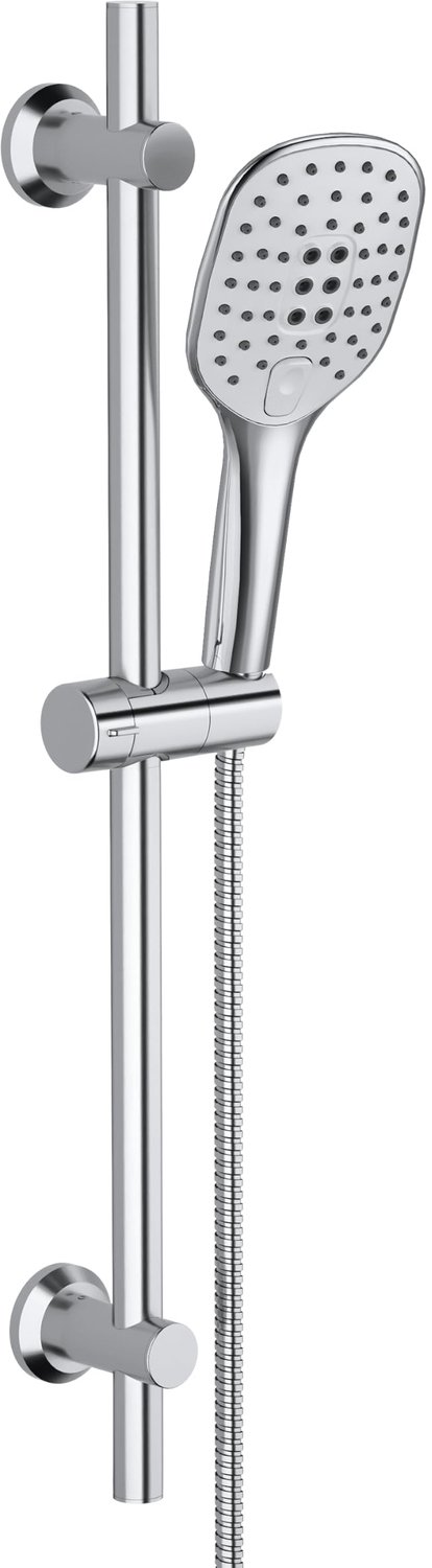 Douche rail 70 cm - Chroom met verstelbare montagebeugel