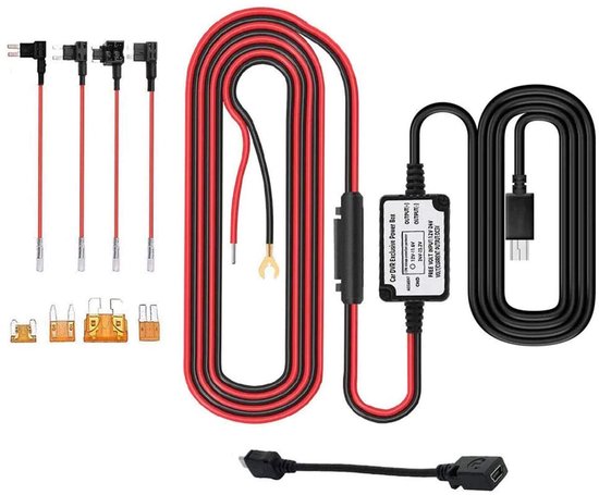 Hardwire Kit voor Dash Cam en GPS Navigatie