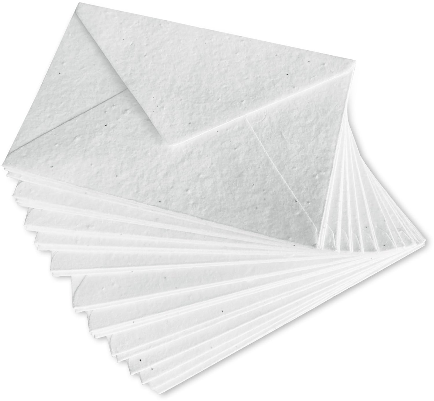 Handgemaakte Plantbare Enveloppen - 15 x 23 cm - 25 Stuks - Voor Uitnodigingen en Postkaarten