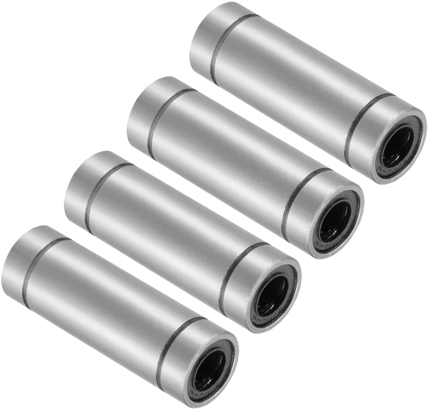 LM8UU Lineaire Lagers, 4 Stuks - Voor CNC-Machines en 3D-Printers