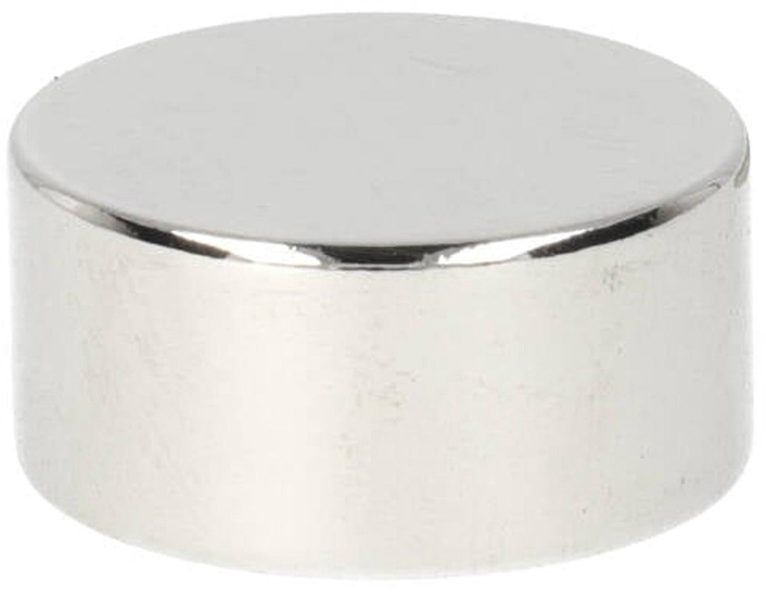 Neodymium Schijfmagneet Ø25 x 12 mm N48 NiCuNi – 2 stuks