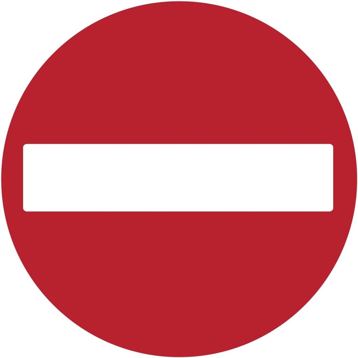 Gelamineerd, rond, zelfklevend, waterbestendig, NF ISO7010, uv-bestendig, gelamineerd, diameter 15 cm