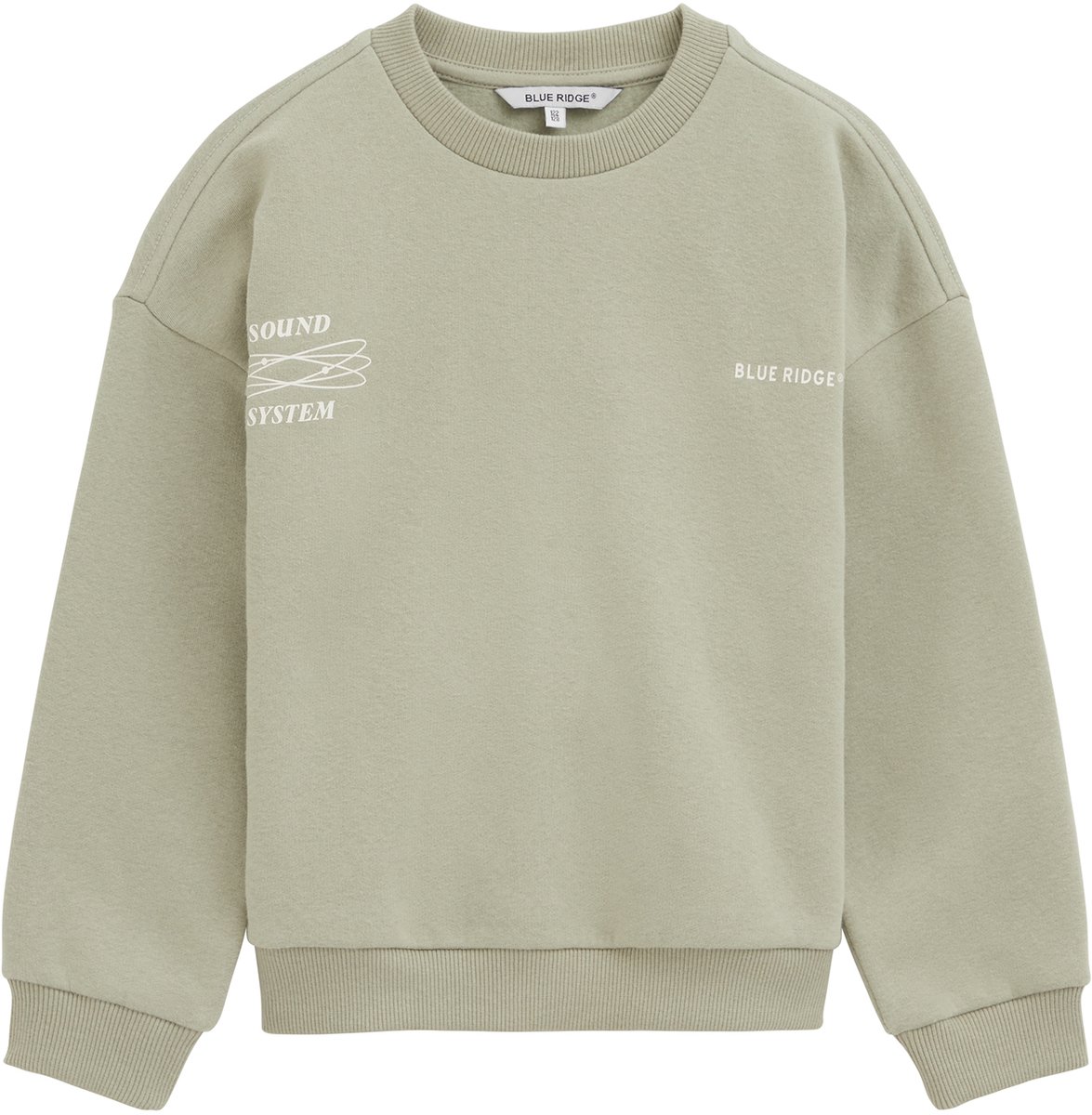 WE Fashion Jongens relaxed fit sweater met opdruk